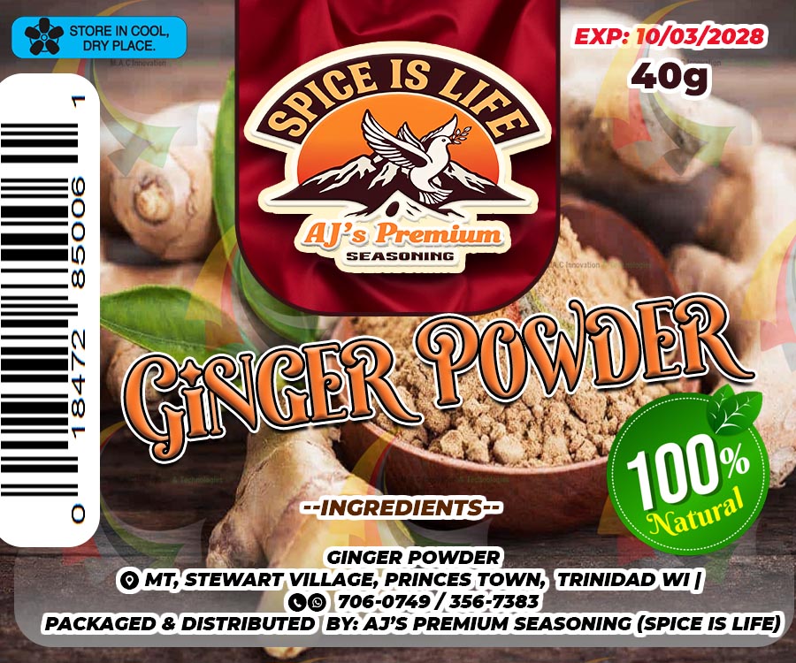 Spice Is Life Ginger Powder 